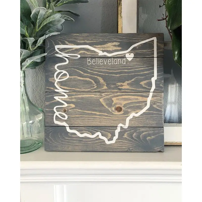 Rustic Custom Blank wood sign unfinished wood sign supplies make your own State Home Sign
