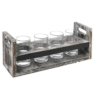 Rustic, Carrier.Creative Design Wooden Bottle Carrier