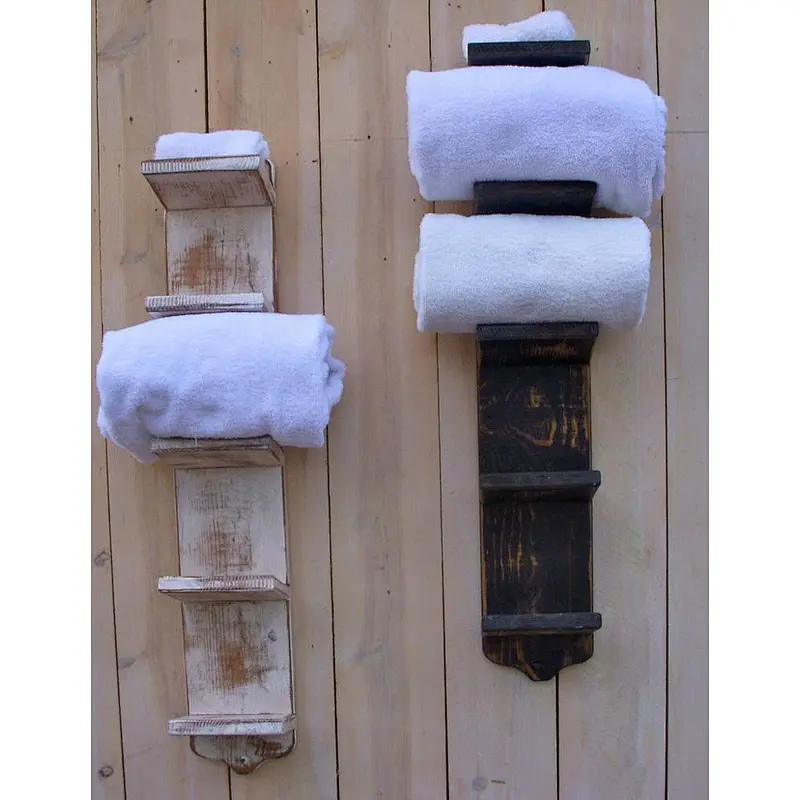 Rustic decoration delicate practical wholesale cheaper big Towel holders  wall,, bath towel holder  rustic bathroom decor