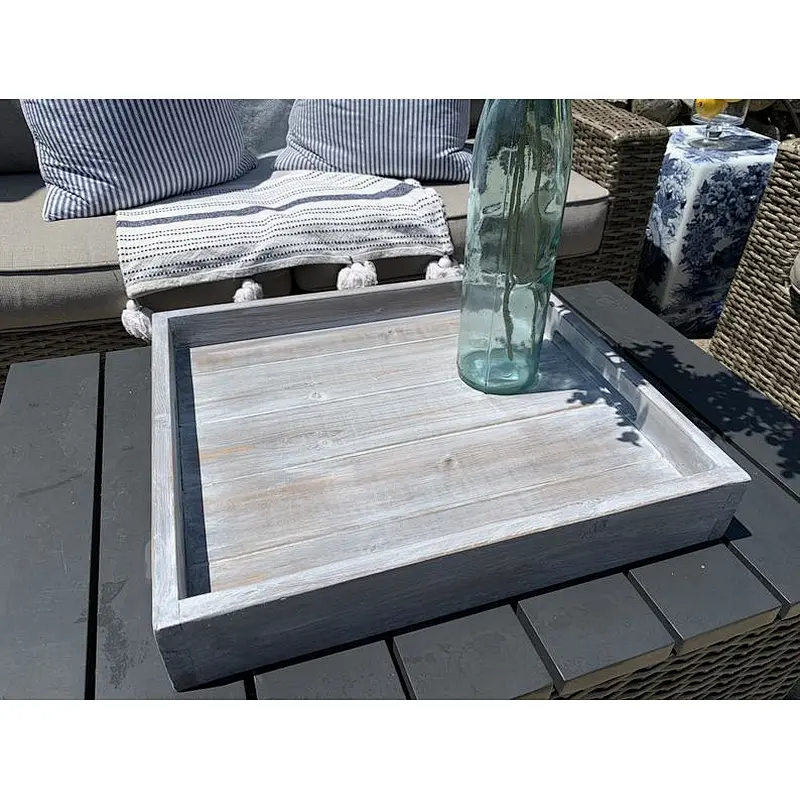 Wooden Tray Beautiful Wood Tray for Table- Dining Table Centerpiece - Serving Tray Wooden Serving Trays Wood Trays for Sale