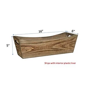 Classic Home and Garden Wood Window Box -
