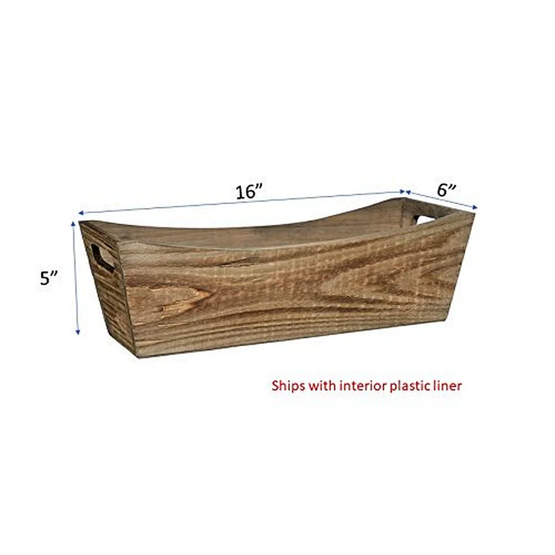 Classic Home and Garden Wood Window Box -