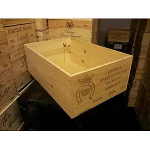 1 x 12 Bottle size - Traditional FRENCH wood box / Crate / Storage unit - Christmas Hamper, Gift idea