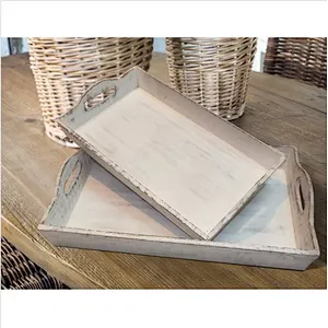 Cheap Tea Breakfast 2 Piece Vanity Tray Set