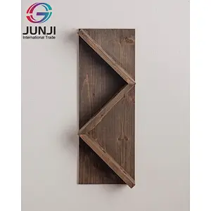 Rustic wood floating wall shelves wood shelves for the kitchen wall home decor wall shelf