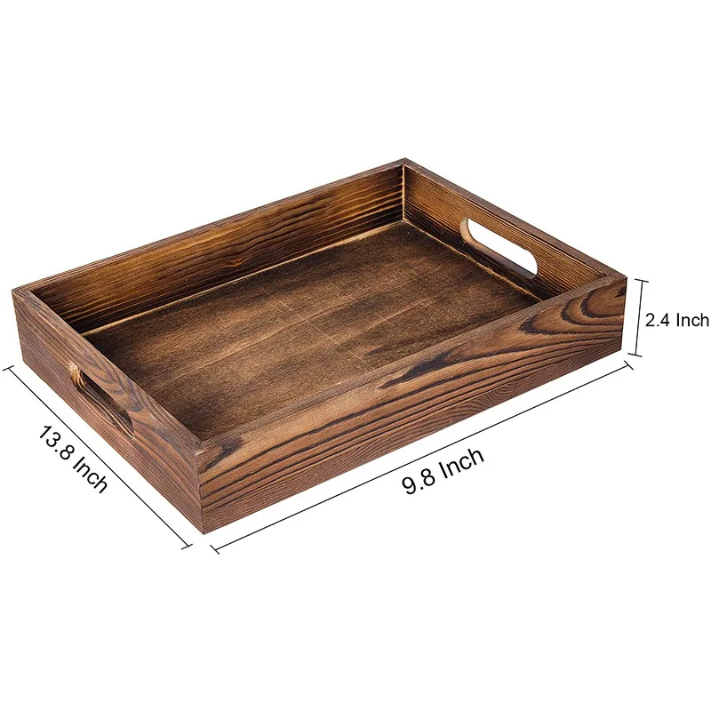 Small Wood Tray Farmhouse Decor Table Decor wooden tray  wooden  Tray