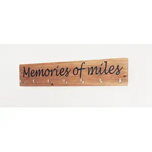 personalised  hanger, running display hook, medal storage wall,wooden hooks