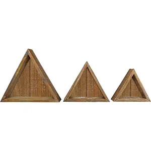 Entryway Sign || Home Decor-The Gray Barn Bonnyview Triangle Vintage Farmhouse Shadow Box