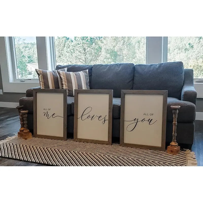 Hot sale Farmhouse Sign Home Decor Gift Custom Sign Custom Living Room Gallery Wall Signs