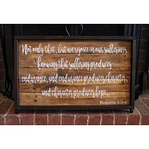 Rustic Custom Blank wood sign unfinished wood sign supplies make your own Romans sign