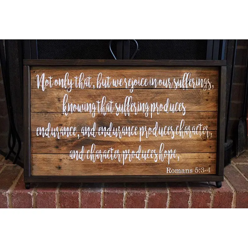 Rustic Custom Blank wood sign unfinished wood sign supplies make your own Romans sign
