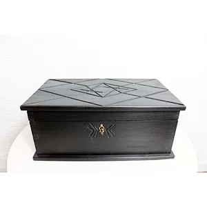 Wood Box with Hinges Gift Wood