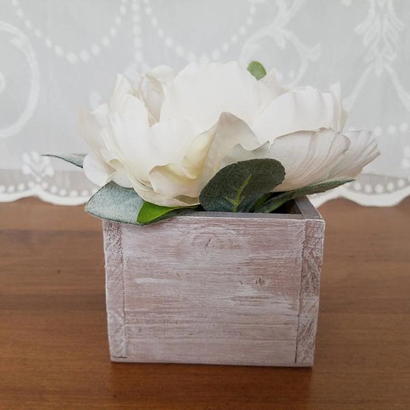 Small wood box Wooden box Wood box Rustic wedding decor Rustic centerpiece Country wedding decor Shabby chic