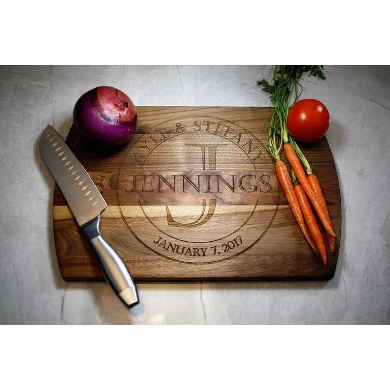 Engraved Cutting Board Custom Cutting Board Wedding Gift Housewarming Gift Anniversary Gift wood cutting board
