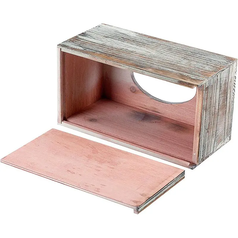 Handmade wooden box wooden tissue box holders decoration wooden box