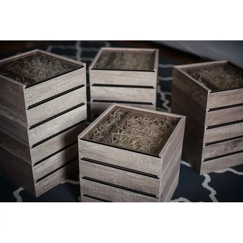 Print Box 5X7' wedding box  Unique client presentation  wedding photo packaging   wooden photo box