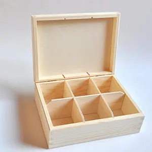 Custom wooden gift box small wooden  jewelry box handmade wooden box