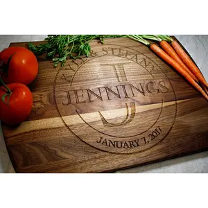 Engraved Cutting Board Custom Cutting Board Wedding Gift Housewarming Gift Anniversary Gift wood cutting board