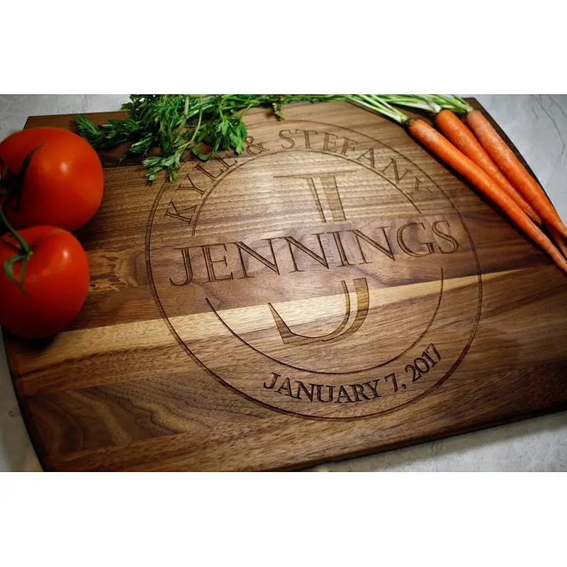 Engraved Cutting Board Custom Cutting Board Wedding Gift Housewarming Gift Anniversary Gift wood cutting board