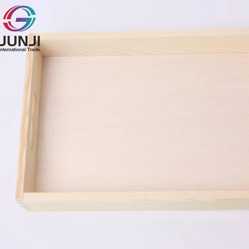 Wooden Tray With Handle Storage Tray Wood Dinner Plate Tray Bread