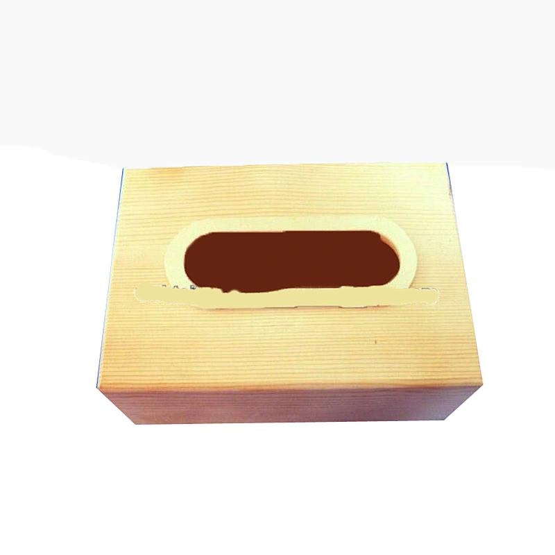 Rustic personalized customized delicate practical unfinished homedecoration wholesale Wooden Napkin Box/Wood Tissue Box
