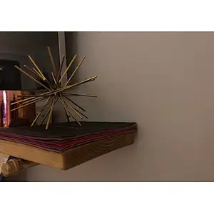 Solid Wood Rustic Farmhouse Floating Shelf