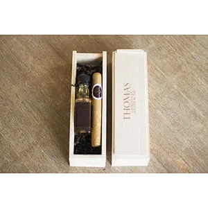 Solid Personalized wooden gift box, , Wooden Keepsake box For Christmas Wedding Party Birthday Box