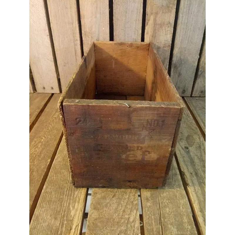 Antique reserve household armored box