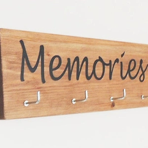 personalised  hanger, running display hook, medal storage wall,wooden hooks