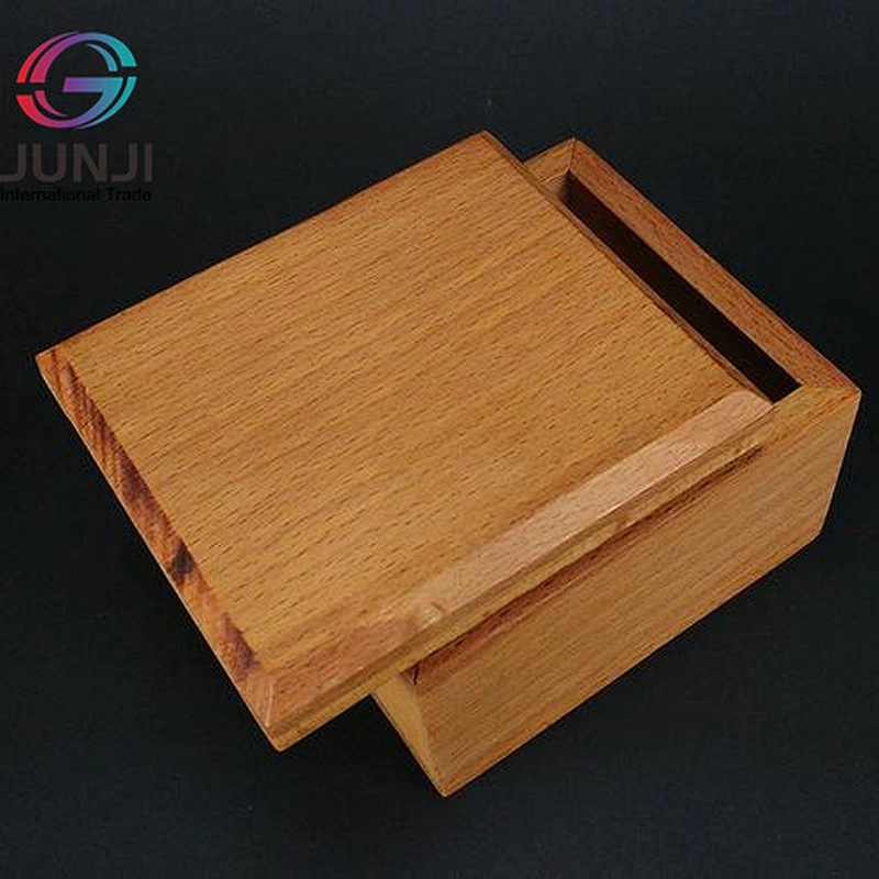 Wooden usb box small wooden  jewelry box wood jewelry box custom logo handmade
