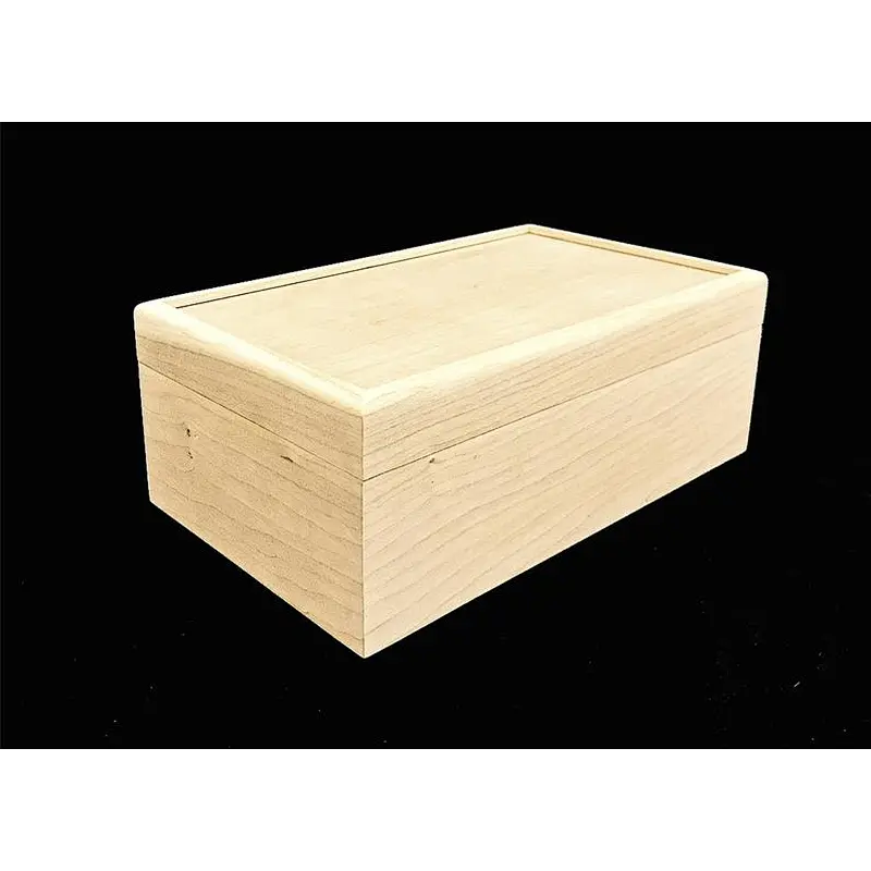 Wood Box with Hinges