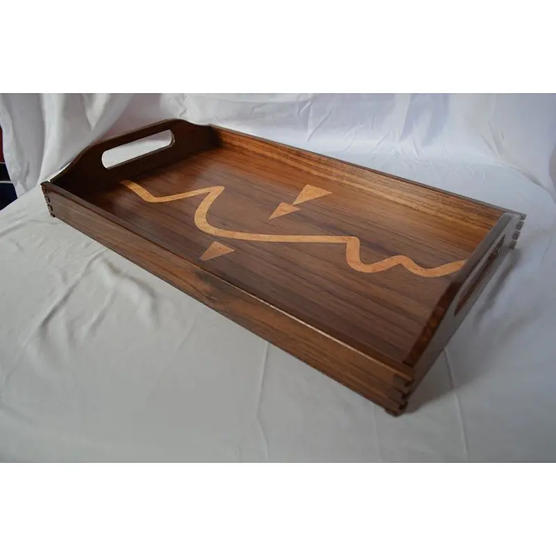 New Wood  Tray, rustic wooden tray for food