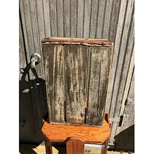 Old country furniture outdoor decorative wooden boxes