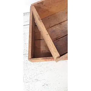 unfinished wood crates wholesale  Wooden Cheese Box Organizerwooden  for fruits and vegetables Rustic Wood Display Box Crate
