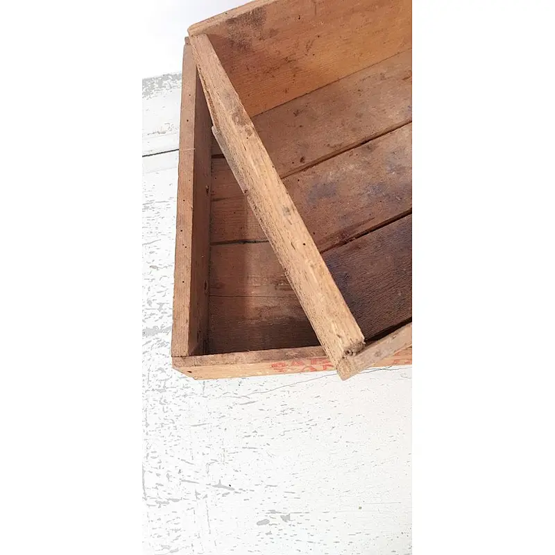 unfinished wood crates wholesale  Wooden Cheese Box Organizerwooden  for fruits and vegetables Rustic Wood Display Box Crate