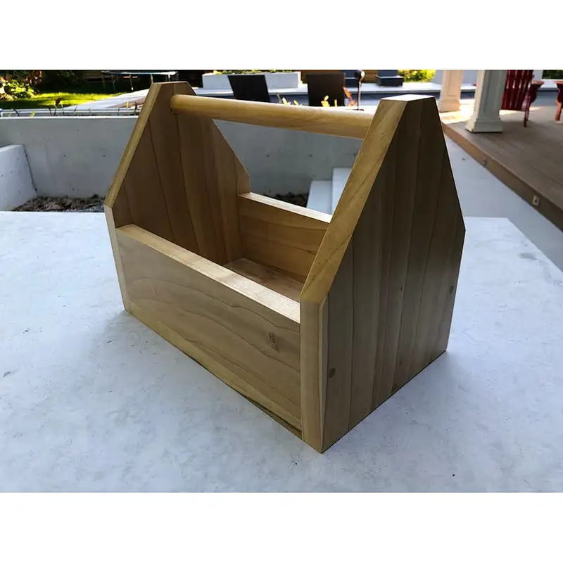 Classic country edition custom wooden wine Carrier