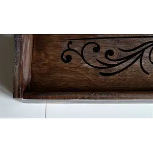 Large Serving Tray Wenge Wooden Tray 2020