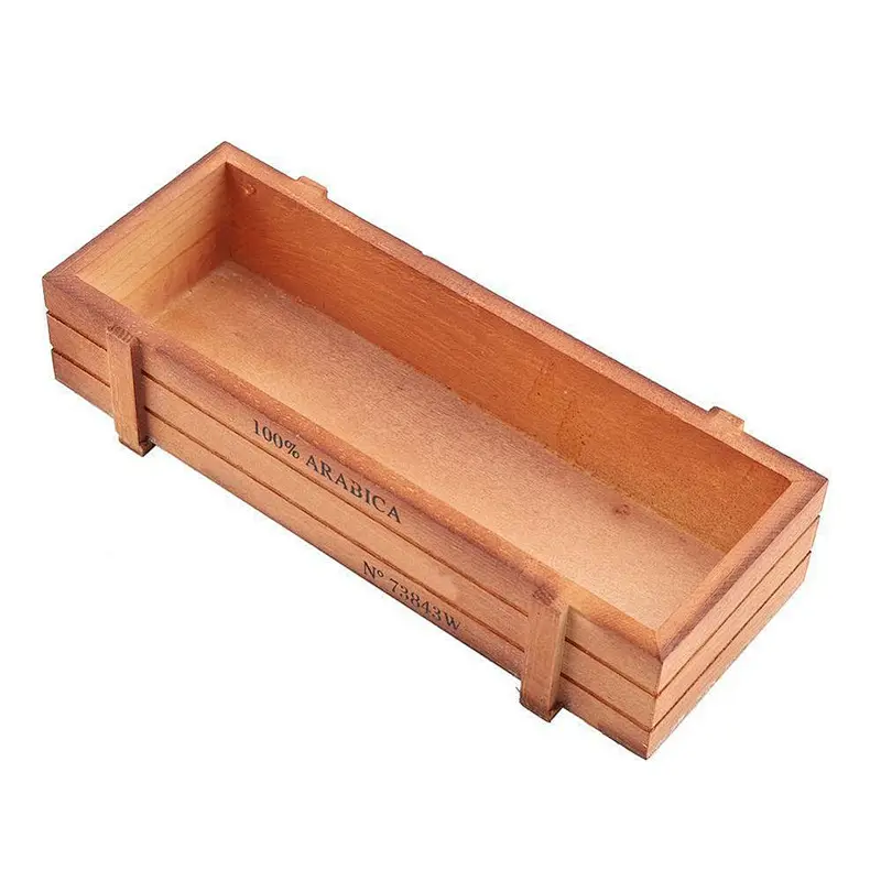 Vintage Wooden Flower Planter
