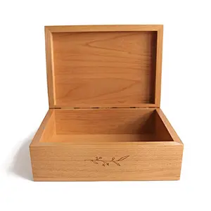 Wood Keepsake Box [Personalized Wedding Box / 5th, Year Anniversary Gift / Wood Anniversary / Memory Box]