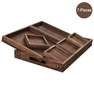 Unfinished Wood Trays Wood Serving Tray Wooden Ottoman Tray