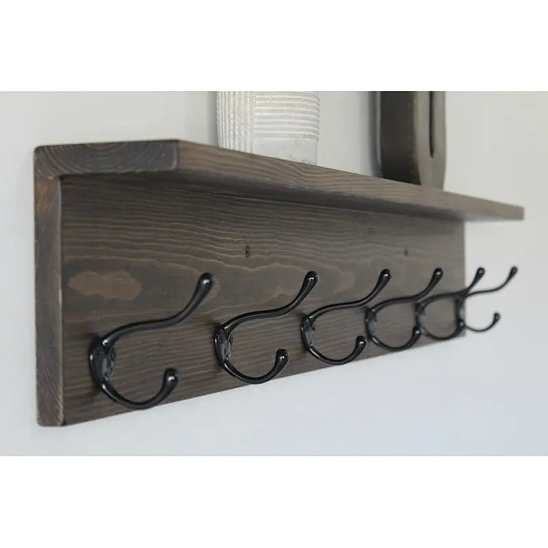 Book shelf wooden wall mounted shelves wood wall deep wall shelf