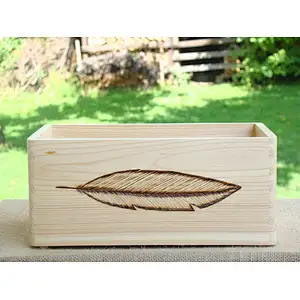 Wooden crate box wooden storage box wooden gift boxes