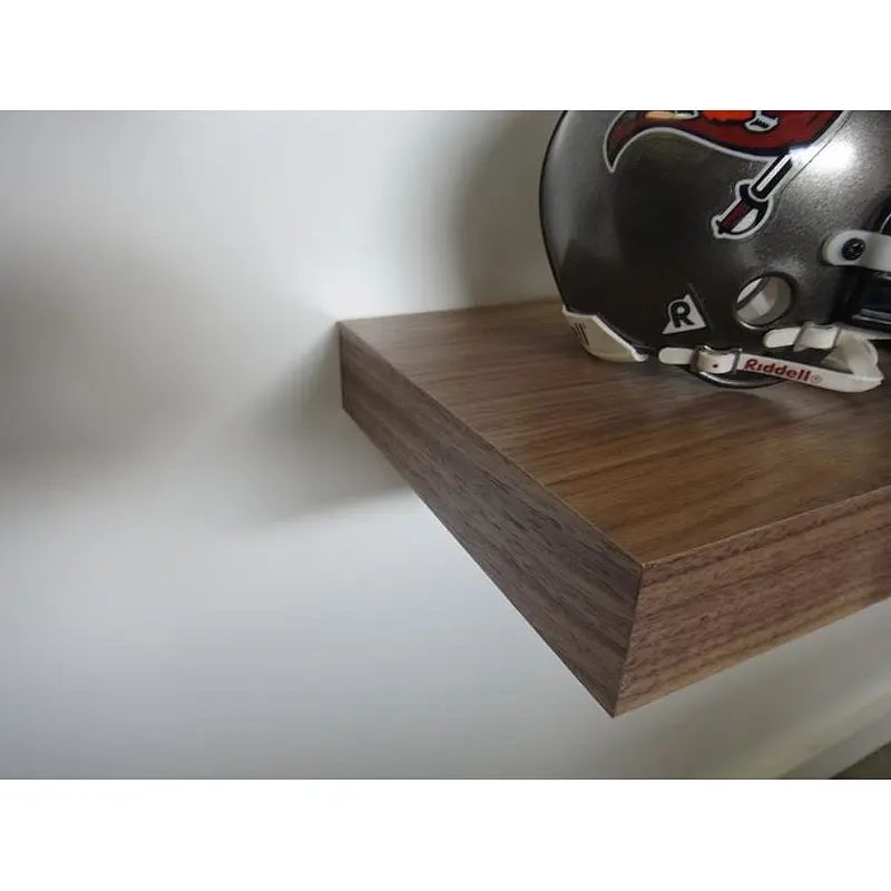 shelf wall floating- Wood Wall Shelf - floating wall shelves set of 3 rustic wood