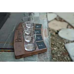 Personalized Beer flight, Custom Tasting Tray, Paddle Set, father's day gift