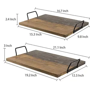 Cheapest Country Rustic Wood Coffee Tray,Country Rustic Wood Coffee Tray