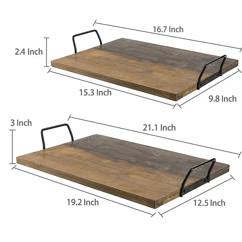 Cheapest Country Rustic Wood Coffee Tray,Country Rustic Wood Coffee Tray