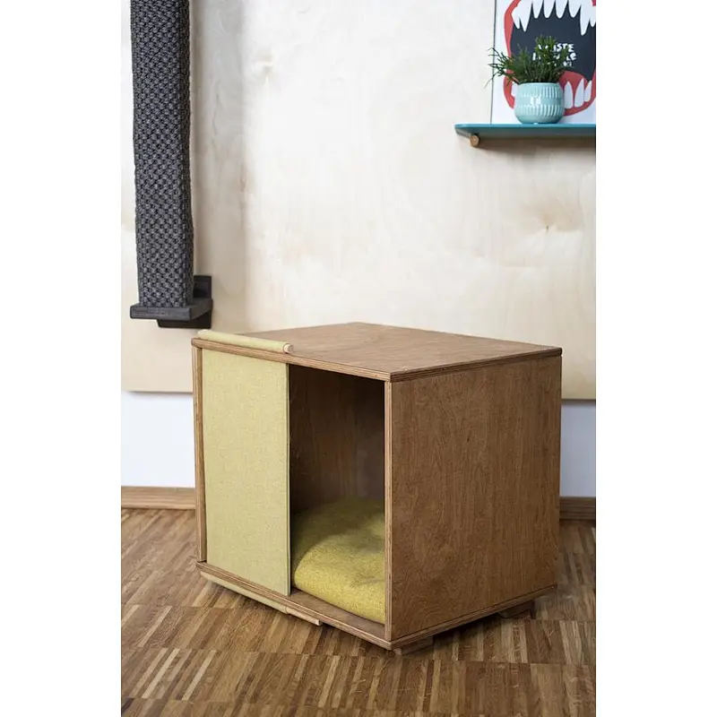 Pet house or bed/ handmade cat house / modern indoor dog house