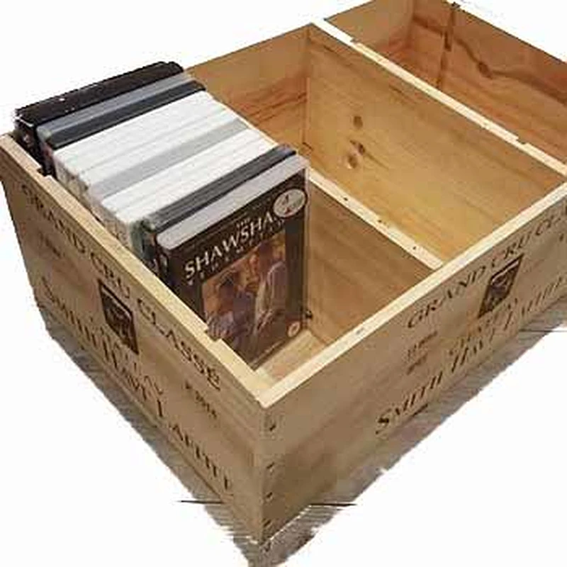 Wooden wine box