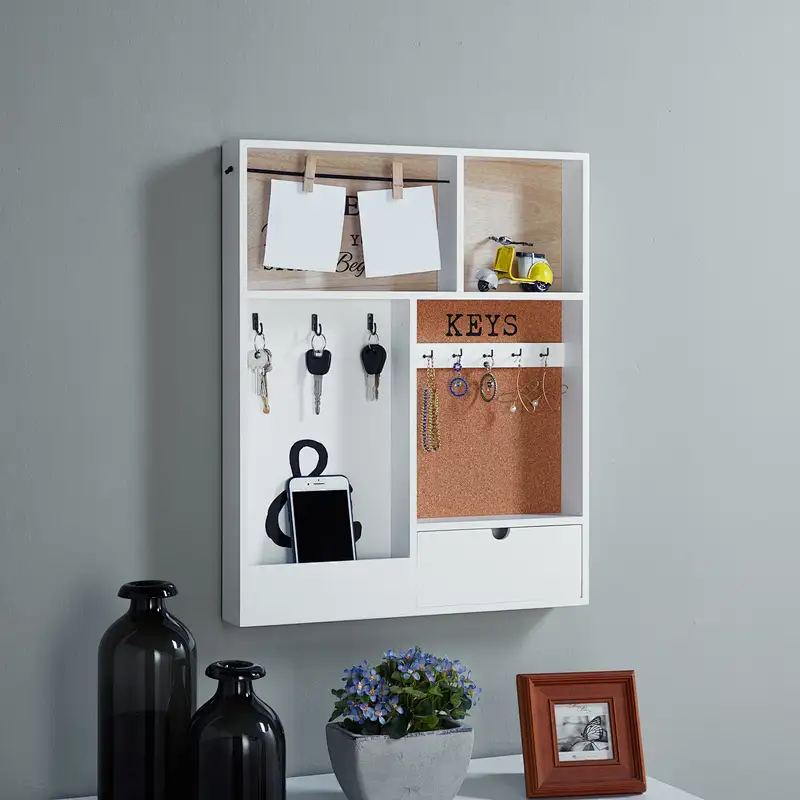 Entryway Key/Mail Holder Wall Organizer