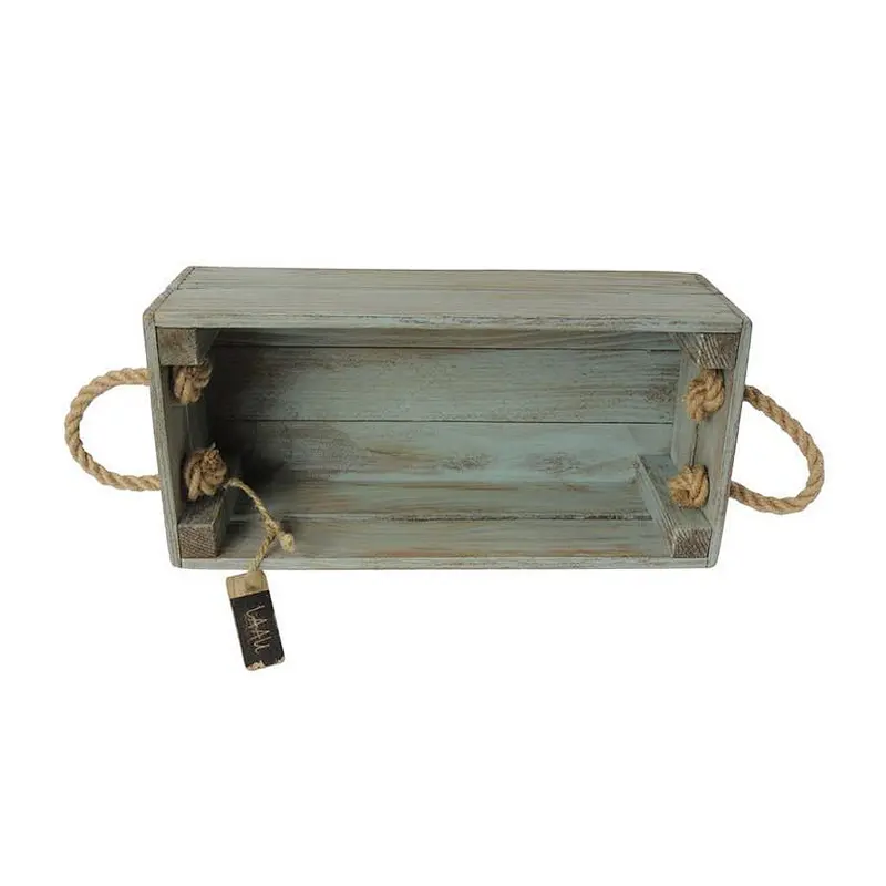 Wooden crate Wooden box Crate gift box Flower box flower pot